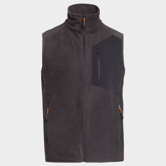 Vestă fleece VERSA POLAR GRAY - 1