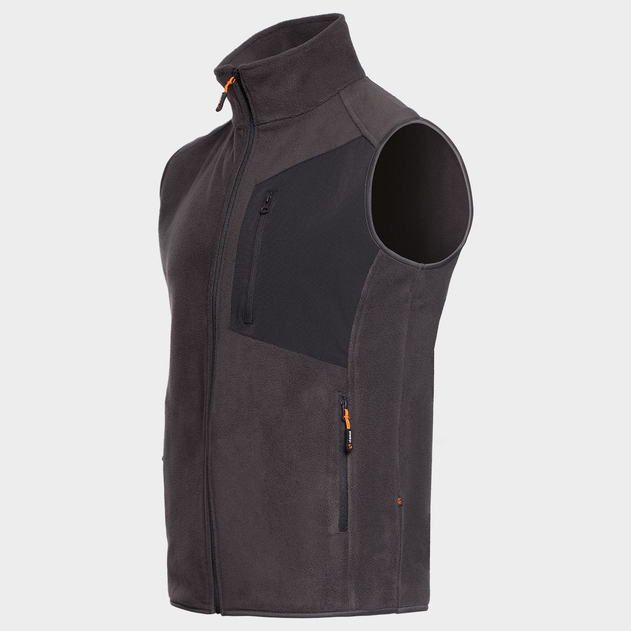 Γιλέκο fleece VERSA POLAR GRAY - 2