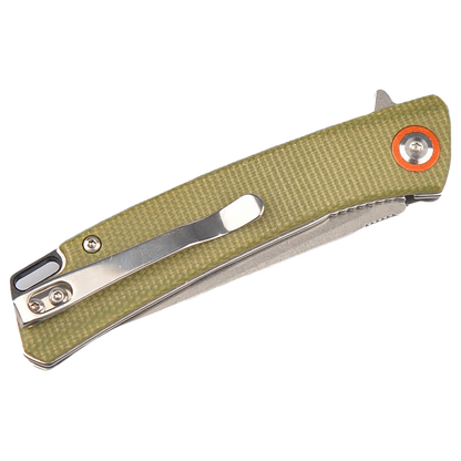 Сгъваем нож DULOTEC LIGHT GREEN K212 - 4