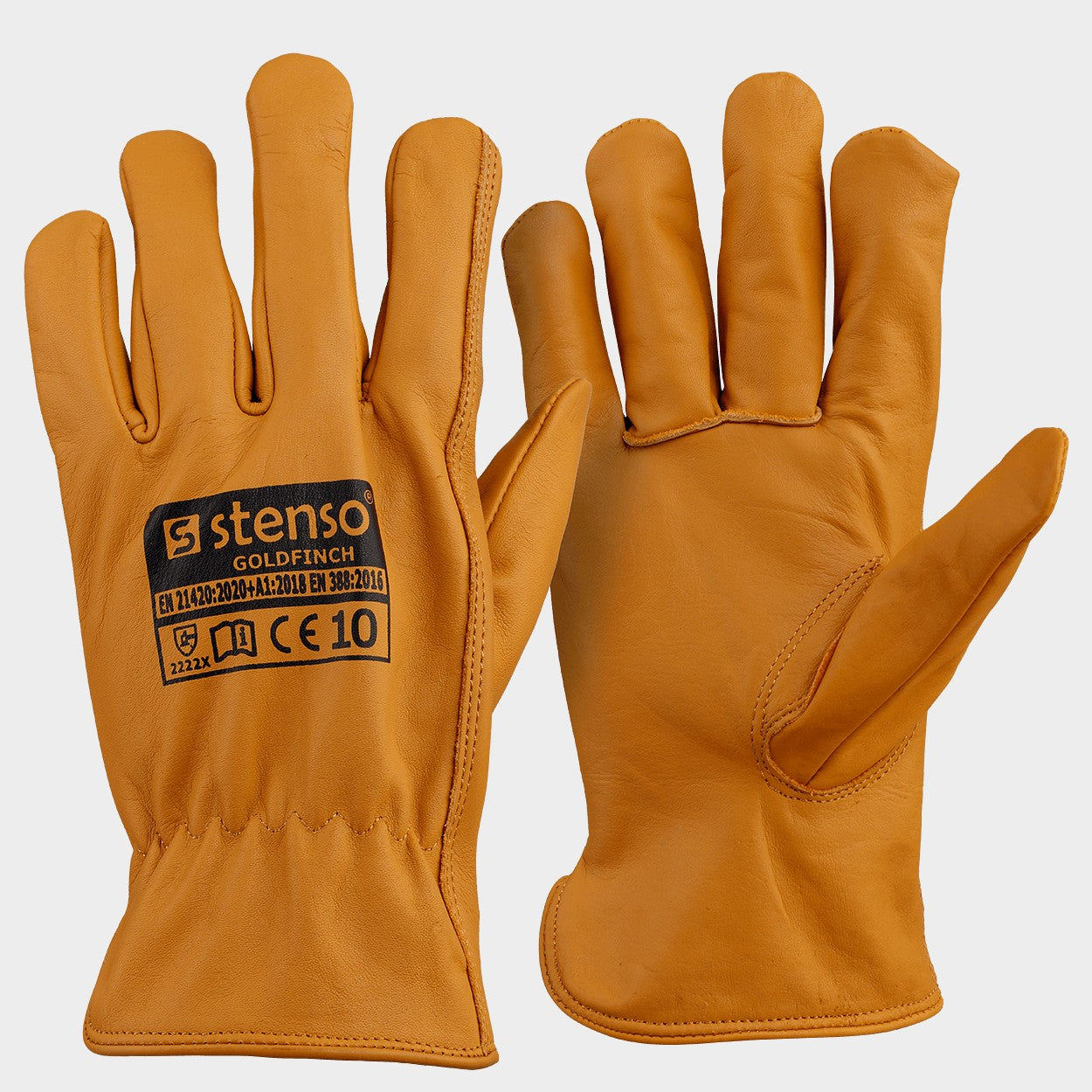 Full leather gloves GOLDFINCH - 1