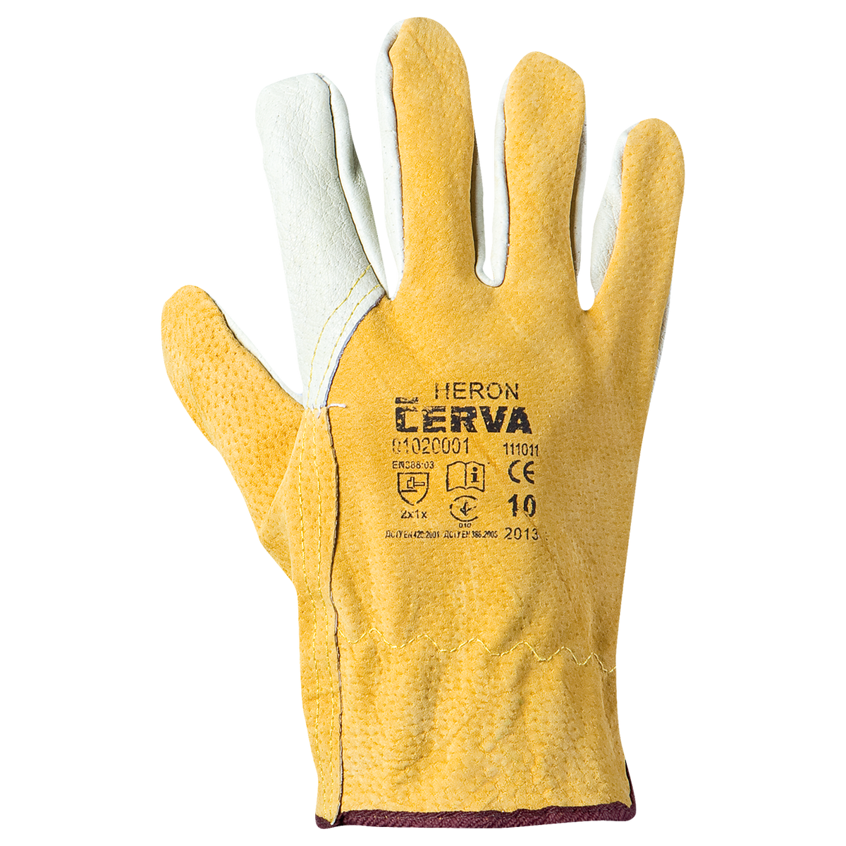 Full leather gloves HERON