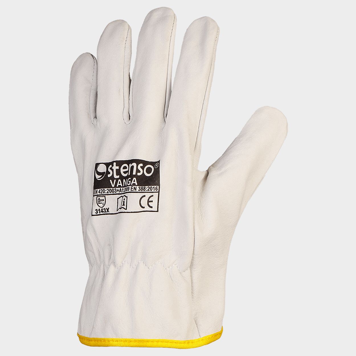Full leather gloves VANGA - 3
