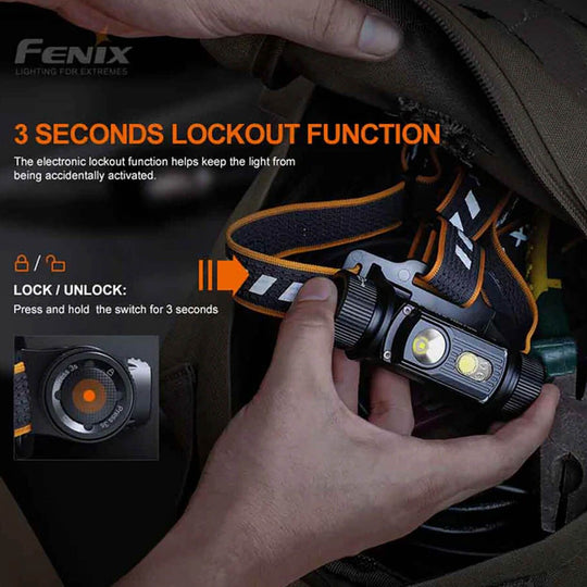 Headlight FENIX HM70R LED - 2