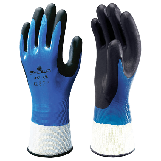 Heat resistant gloves nitrile dipped SHOWA 477