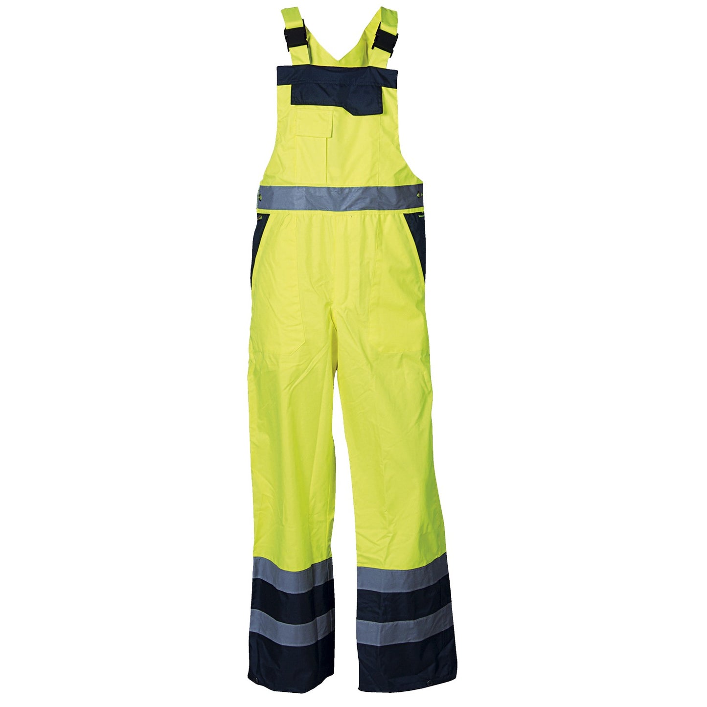 High visibility bib pants PONGO YELLOW