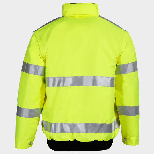 Μπουφάν υψηλής ορατότητας GROVER HV YELLOW - 2