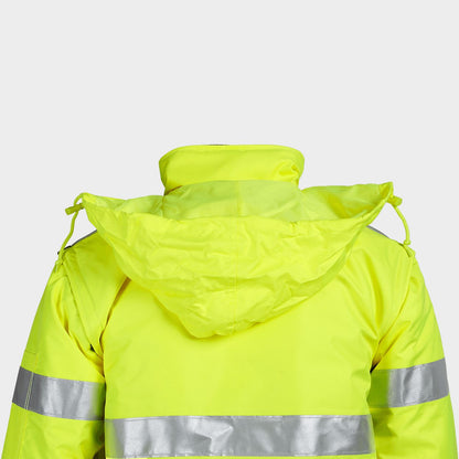Μπουφάν υψηλής ορατότητας GROVER HV YELLOW - 5