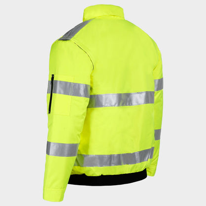 Μπουφάν υψηλής ορατότητας GROVER HV YELLOW - 6