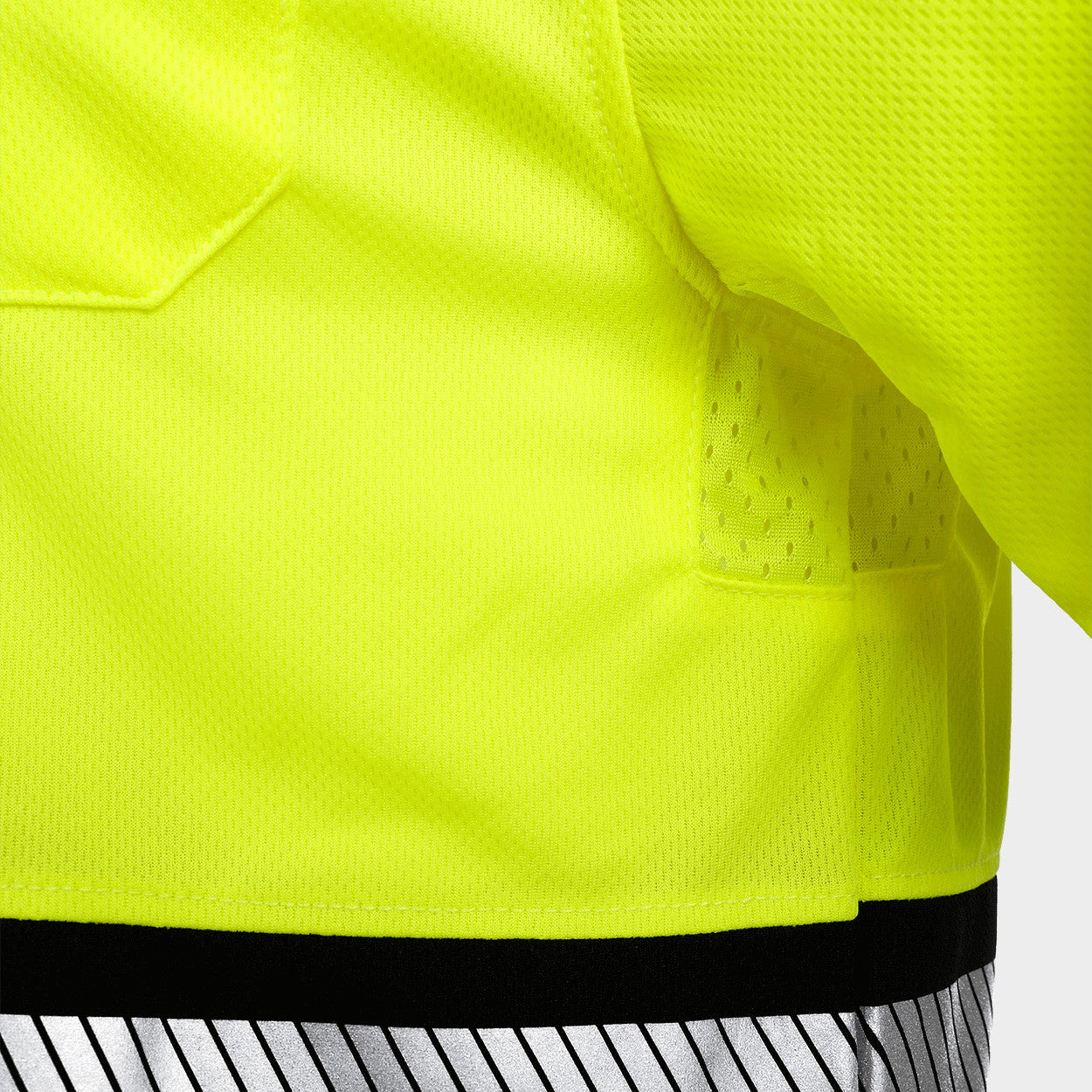 High visibility polo t-shirt PRISMA HV YELLOW/BLACK - 6