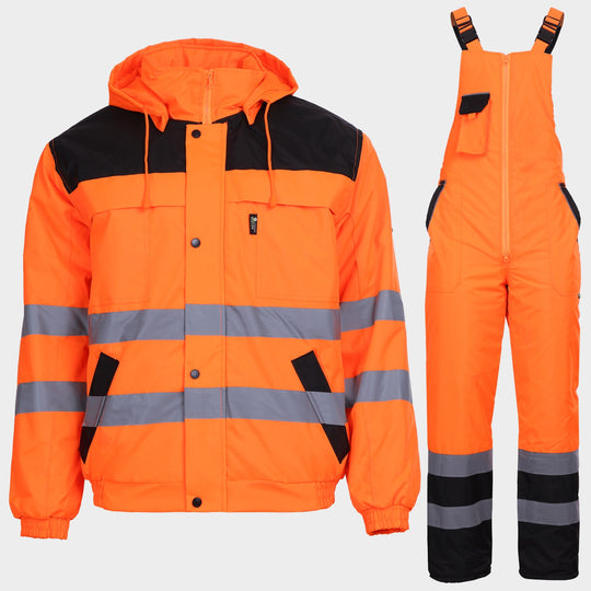 High visibility set COLLINS HV 2.0 ORANGE WINTER - 1