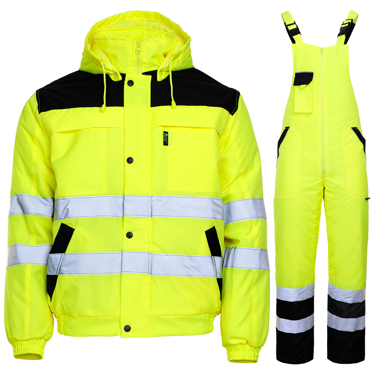 Set de mare vizibilitate COLLINS HV GALBEN IARNĂ - 1
