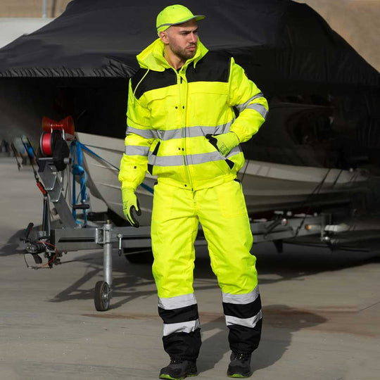 High visibility set COLLINS HV YELLOW WINTER - 2