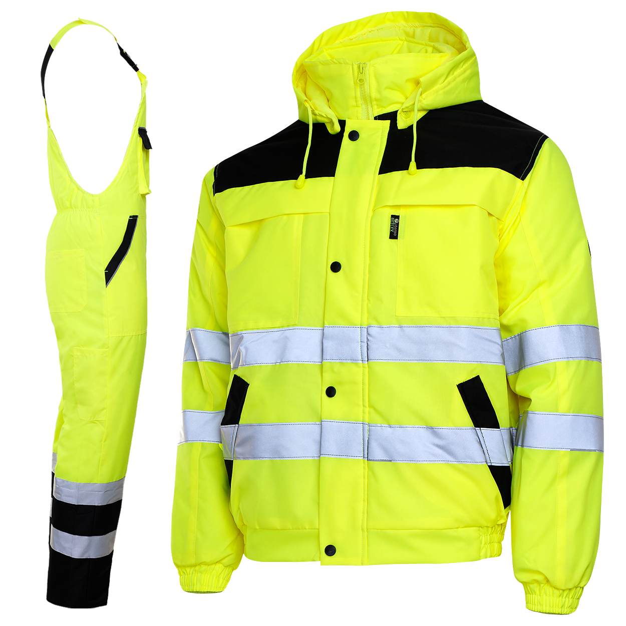 Set de mare vizibilitate COLLINS HV GALBEN IARNĂ - 8