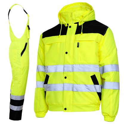 Set de mare vizibilitate COLLINS HV GALBEN IARNĂ - 8