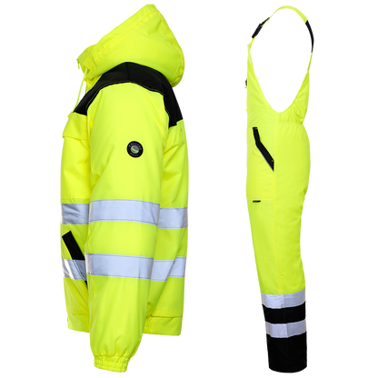 Set de mare vizibilitate COLLINS HV GALBEN IARNĂ - 9