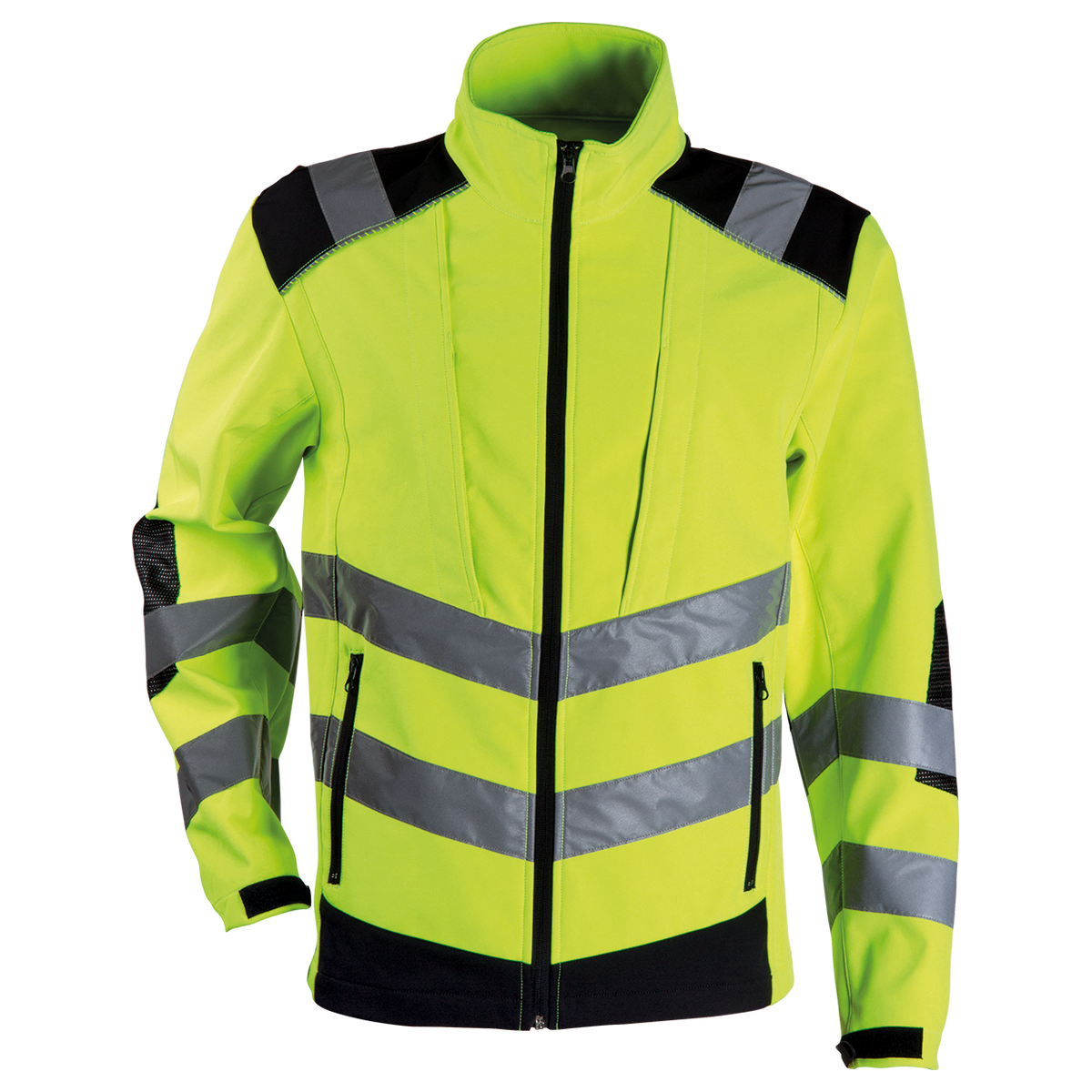 Υψηλής ορατότητας μπουφάν softshell BRIGHT