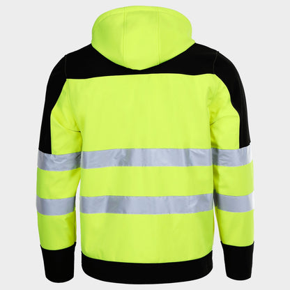 High visibility softshell jacket NOBEL 2.0 YELLOW - 3