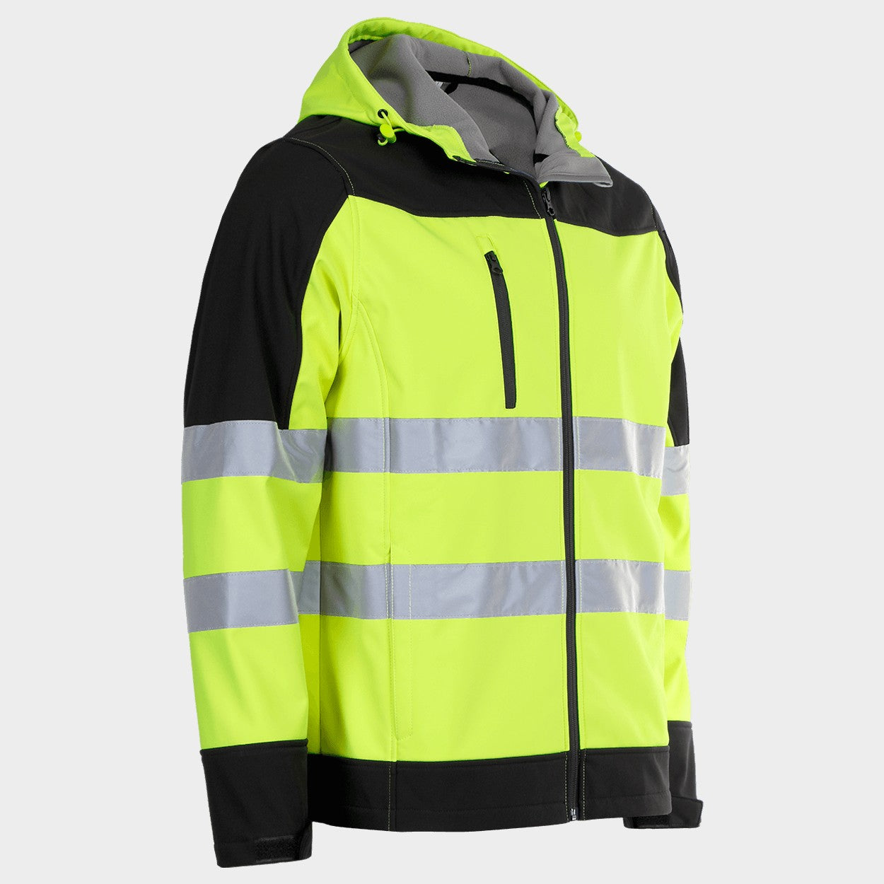 High visibility softshell jacket NOBEL 2.0 YELLOW - 5