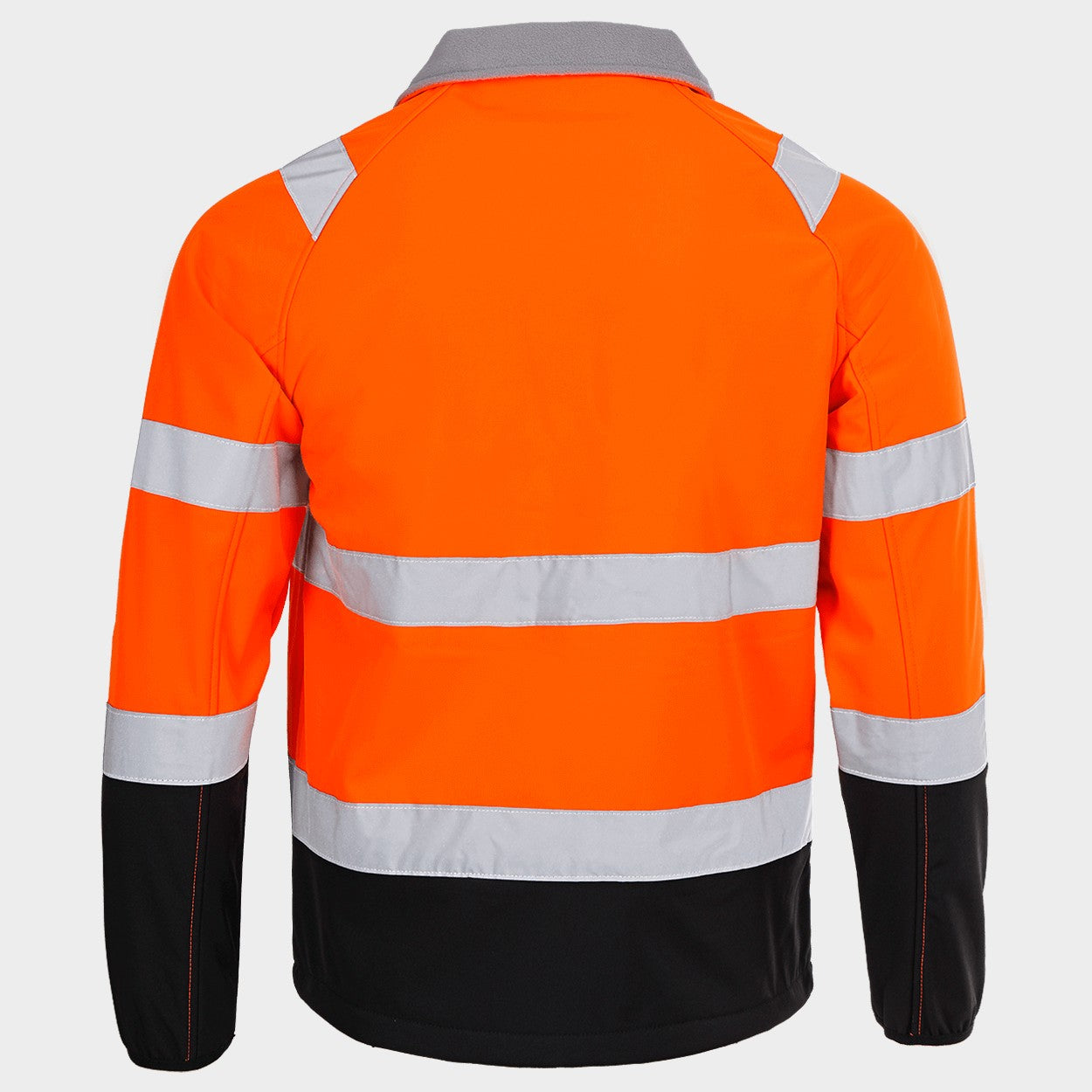 High visibility softshell jacket NOBEL ORANGE - 2