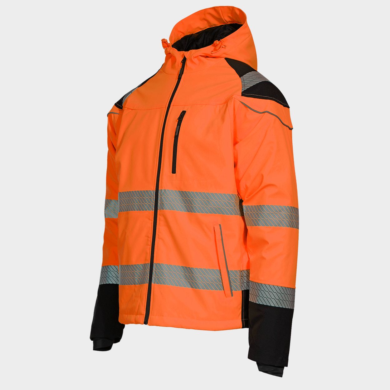 Jachetă softshell Signal PRISMA HV ORANGE - 4