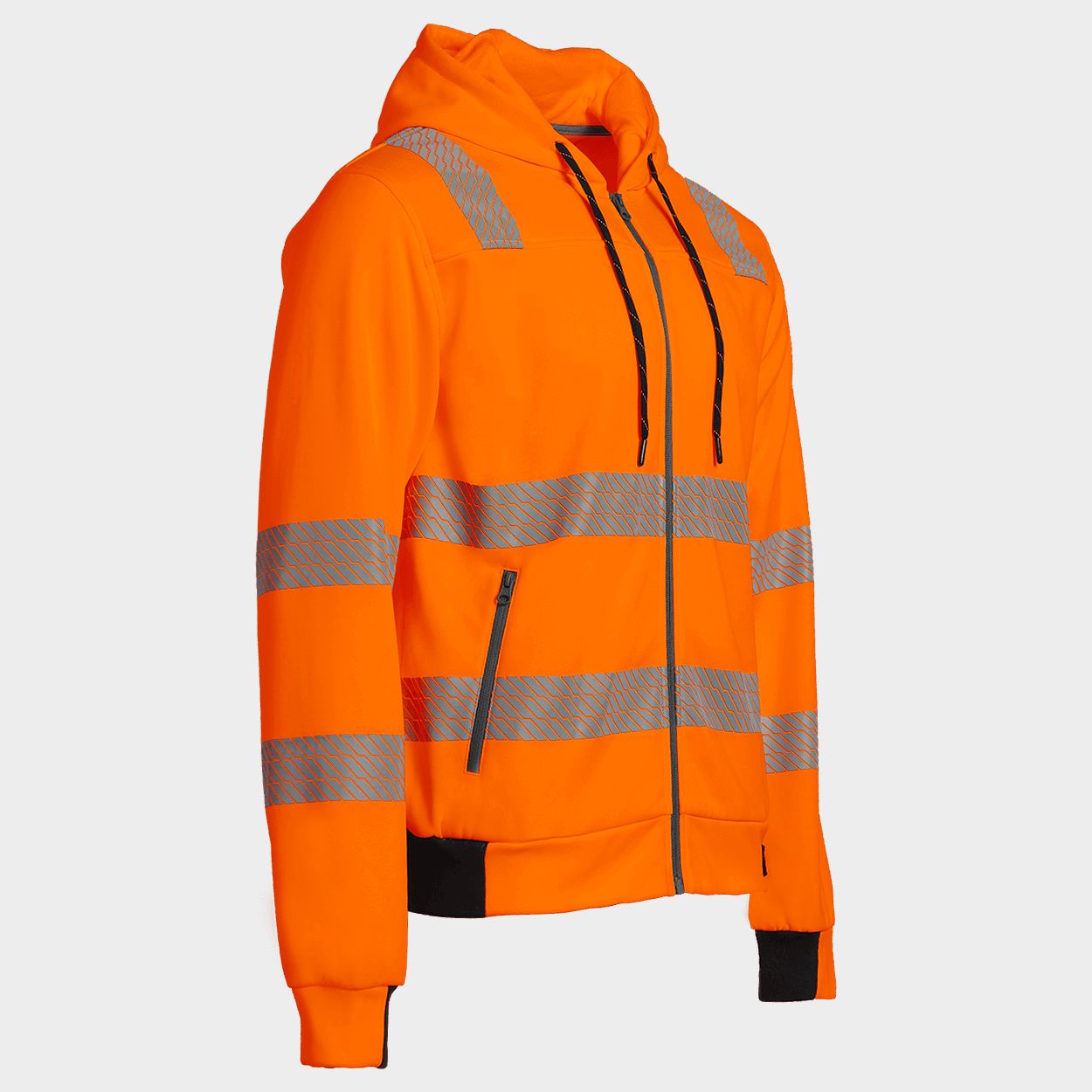 Hanorac de înaltă vizibilitate NOBEL HV ORANGE - 4