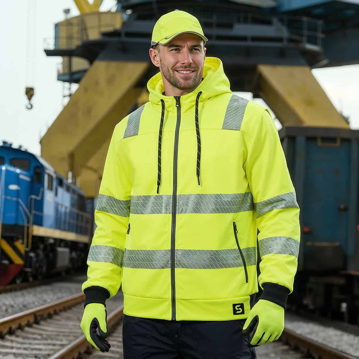 Hanorac de înaltă vizibilitate NOBEL HV YELLOW - 2