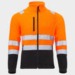 Hanorac reflectorizant PRISMA HV ORANGE FLEECE - 1