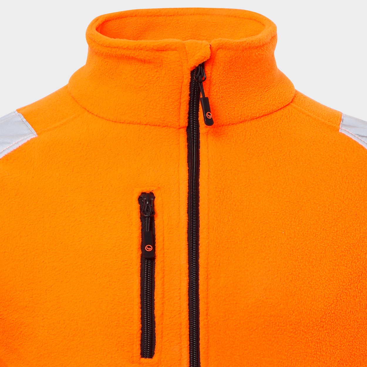 Hanorac reflectorizant PRISMA HV ORANGE FLEECE - 7