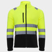 Hanorac reflectorizant PRISMA HV YELLOW FLEECE - 1