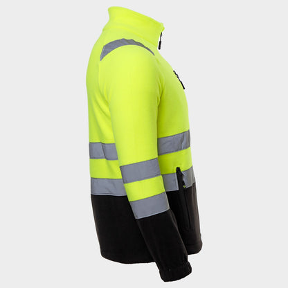Hanorac reflectorizant PRISMA HV YELLOW FLEECE - 6