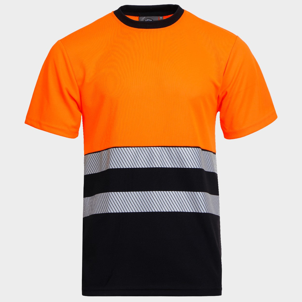 Сигнална тениска PRISMA HV ORANGE/BLACK - 1