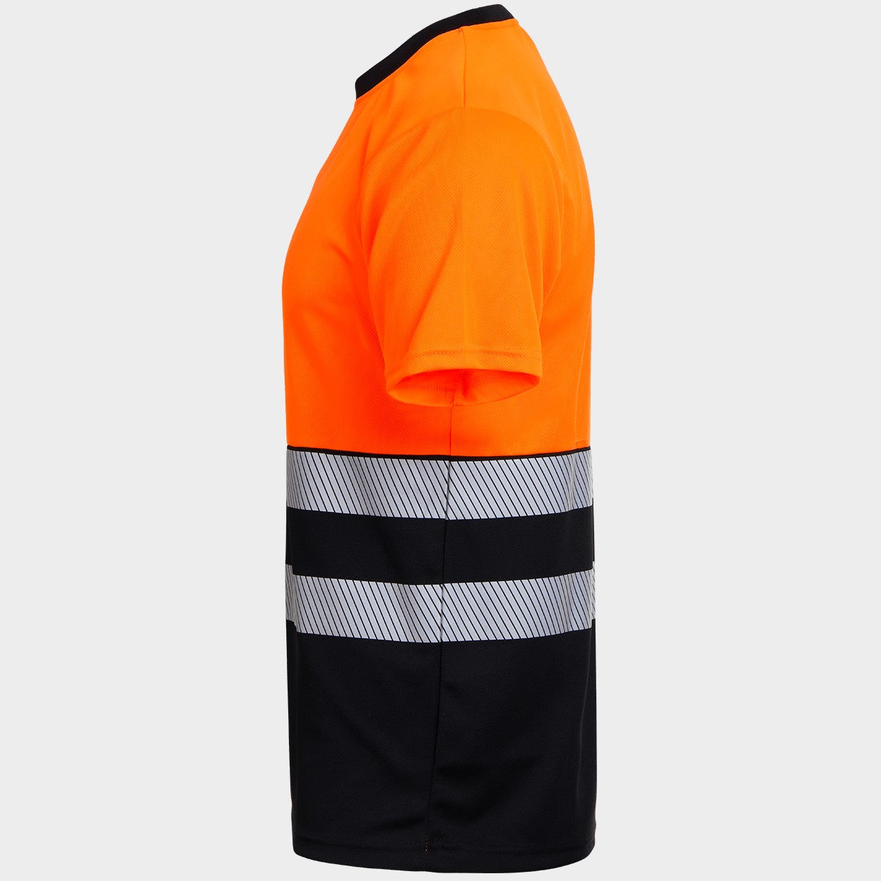 Сигнална тениска PRISMA HV ORANGE/BLACK - 3