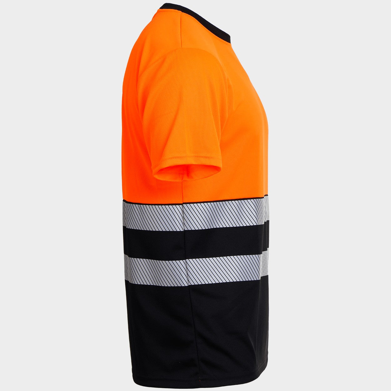 Сигнална тениска PRISMA HV ORANGE/BLACK - 4