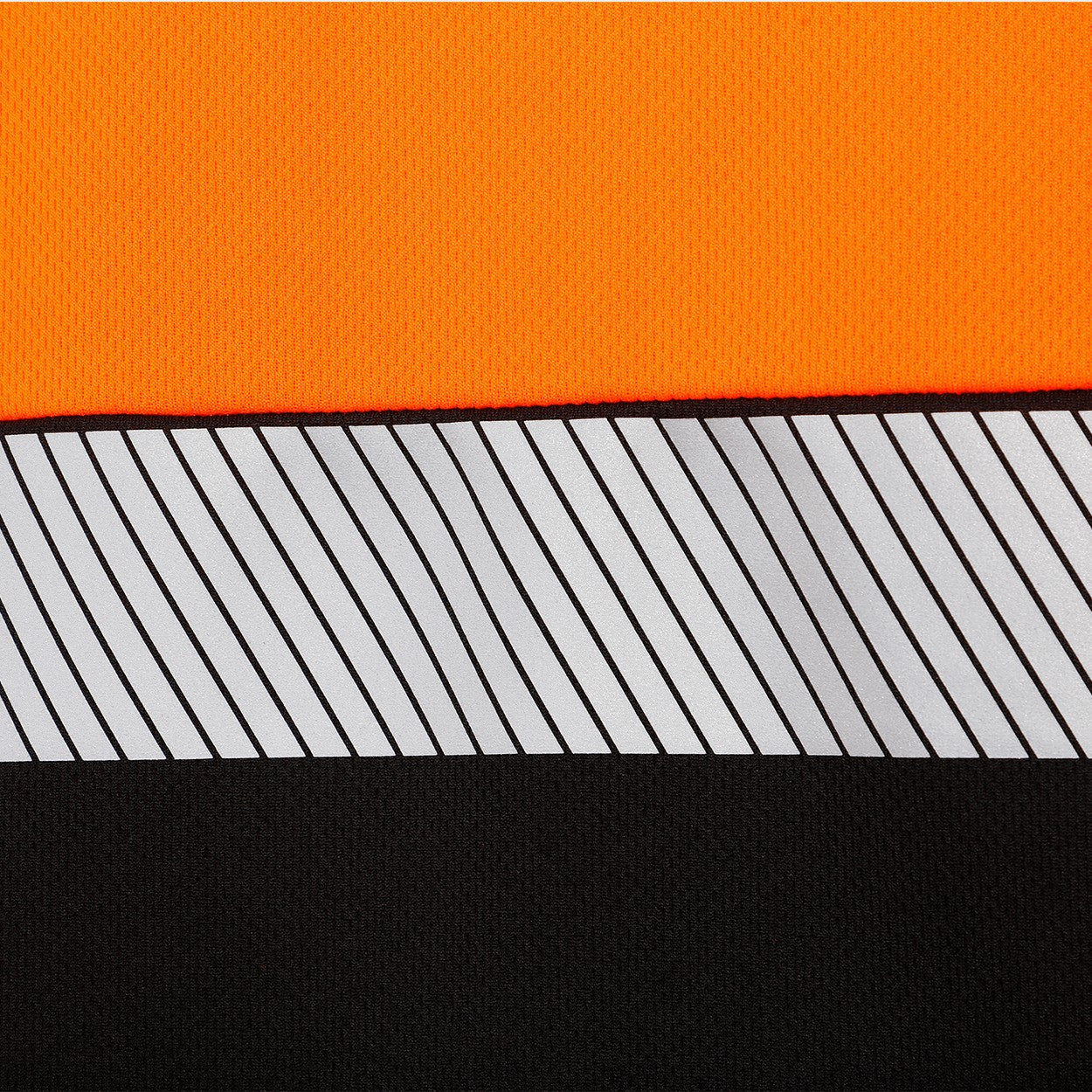Сигнална тениска PRISMA HV ORANGE/BLACK - 5