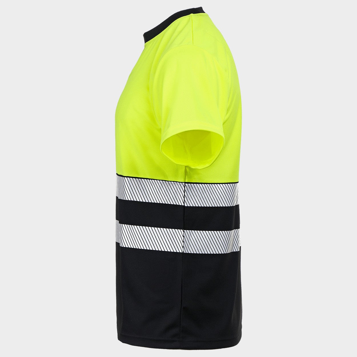 Tricou reflectorizant PRISMA HV GALBEN/NEGRU - 3