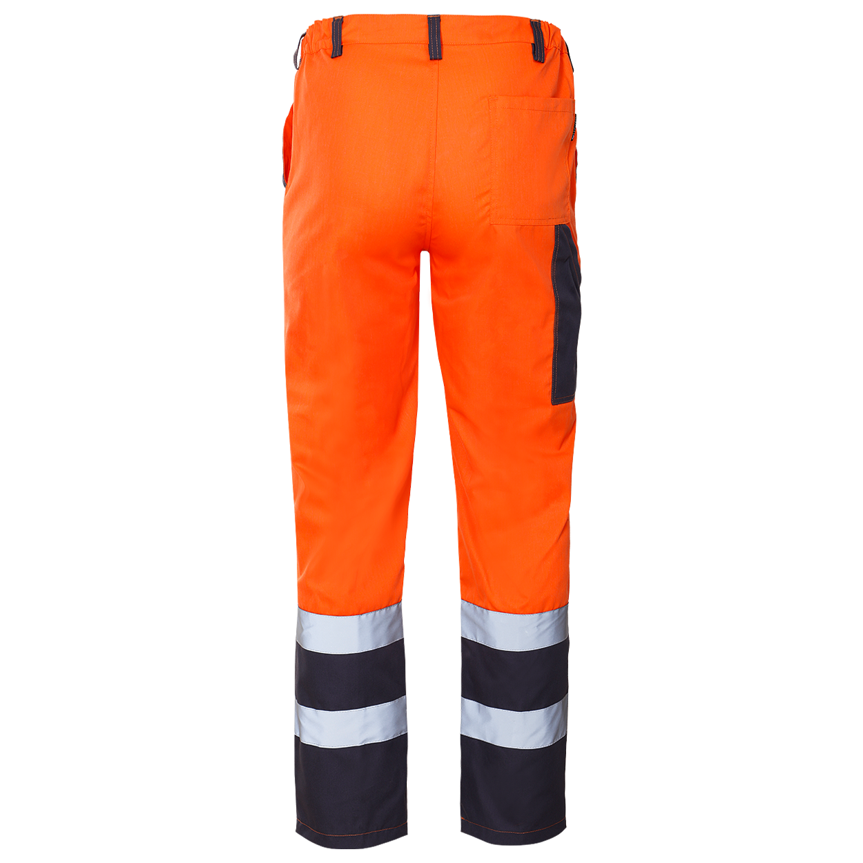 Pantaloni de lucru COLLINS SUMMER HV PORTOCALIU - 2
