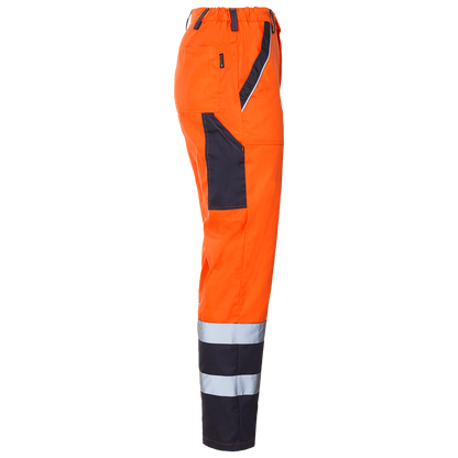 Pantaloni de lucru COLLINS SUMMER HV PORTOCALIU - 3