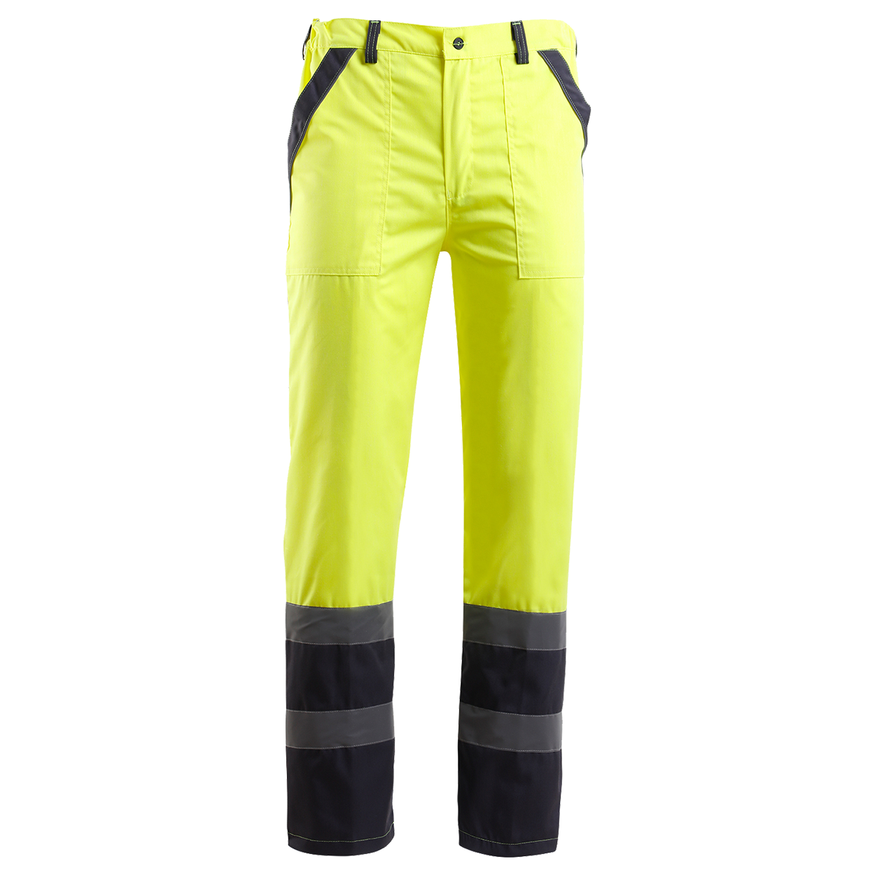 Pantaloni de lucru COLLINS SUMMER HV GALBEN - 1