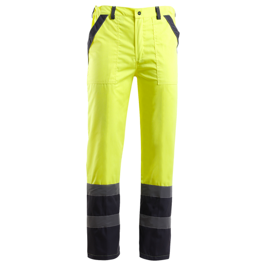 Pantaloni de lucru COLLINS SUMMER HV GALBEN - 1