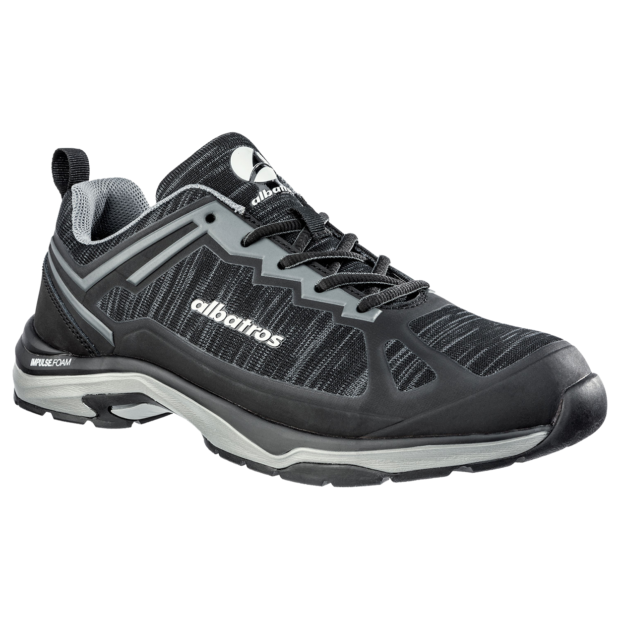 Pantofi pentru drumetii ALBATROS SKYRUNNER BLACK LOW О1 HRO SRC - 1