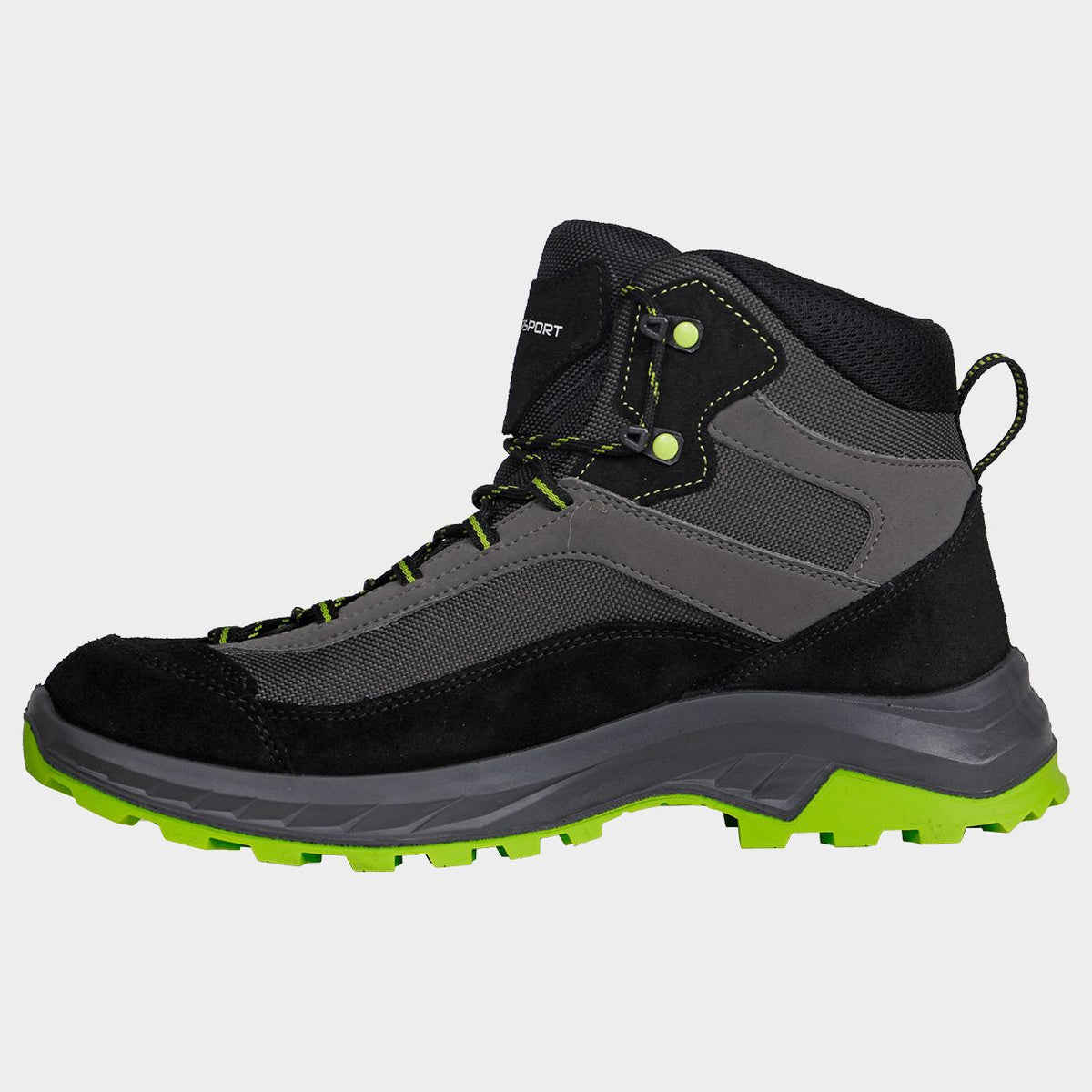 Hiking Shoes GARSPORT AVERAU MID BLACK/LIME - 2