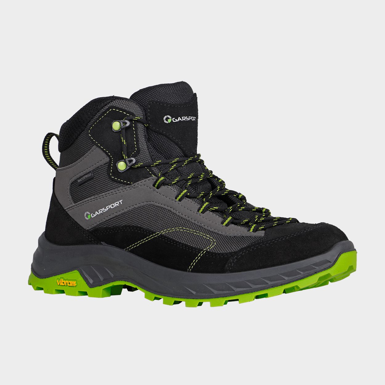 Hiking Shoes GARSPORT AVERAU MID BLACK/LIME - 3