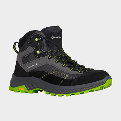 Hiking Shoes GARSPORT AVERAU MID BLACK/LIME - 3
