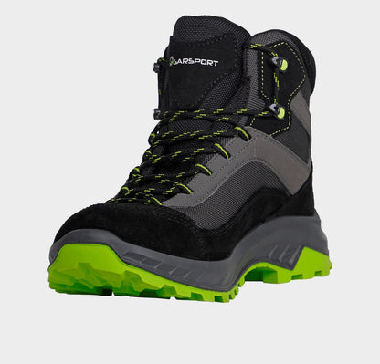 Hiking Shoes GARSPORT AVERAU MID BLACK/LIME - 4