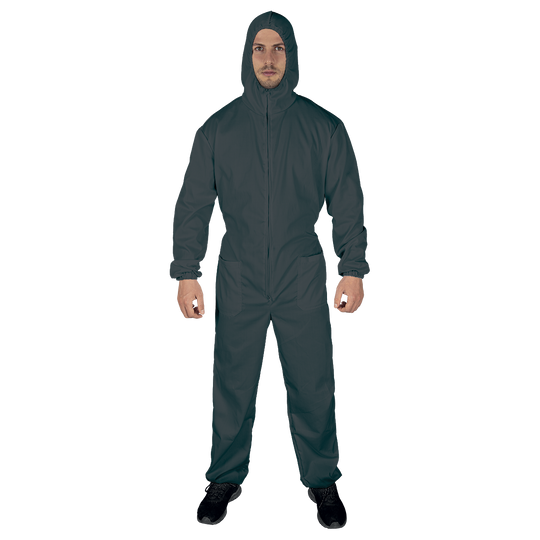 Combinezon cu glugă EASY COVER GRI