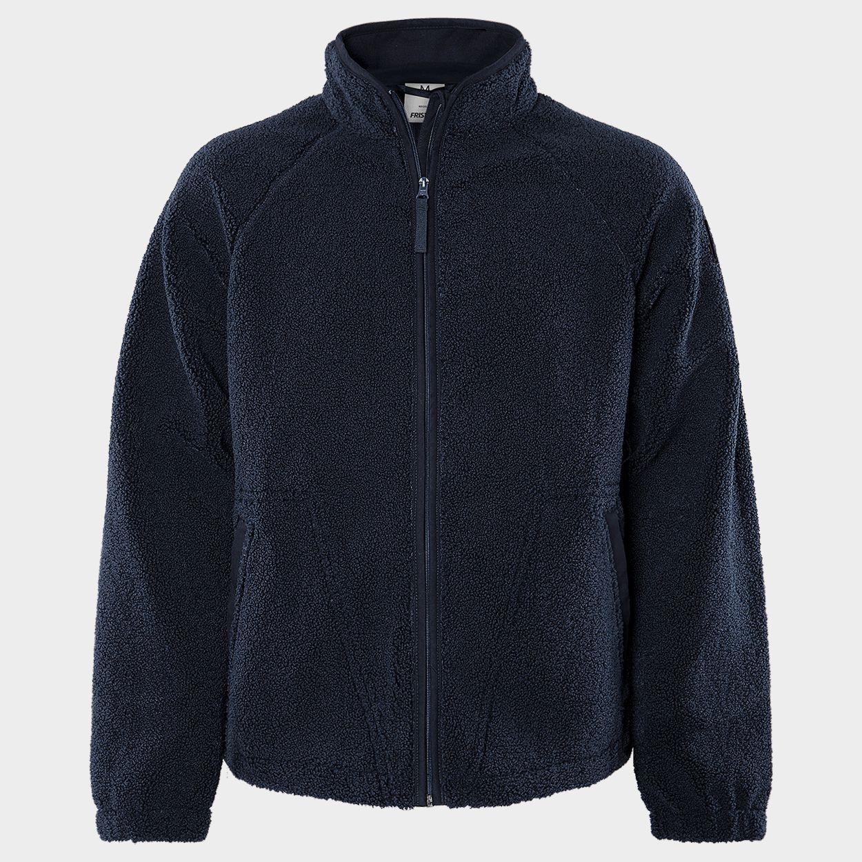 Jachetă FRISTADS COPPER PILE FLEECE DARK BLUE - 1