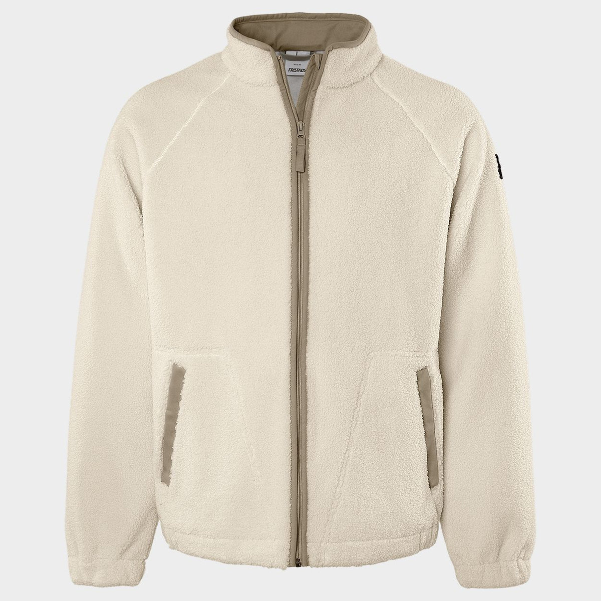 Jacket FRISTADS COPPER PILE FLEECE WHITE