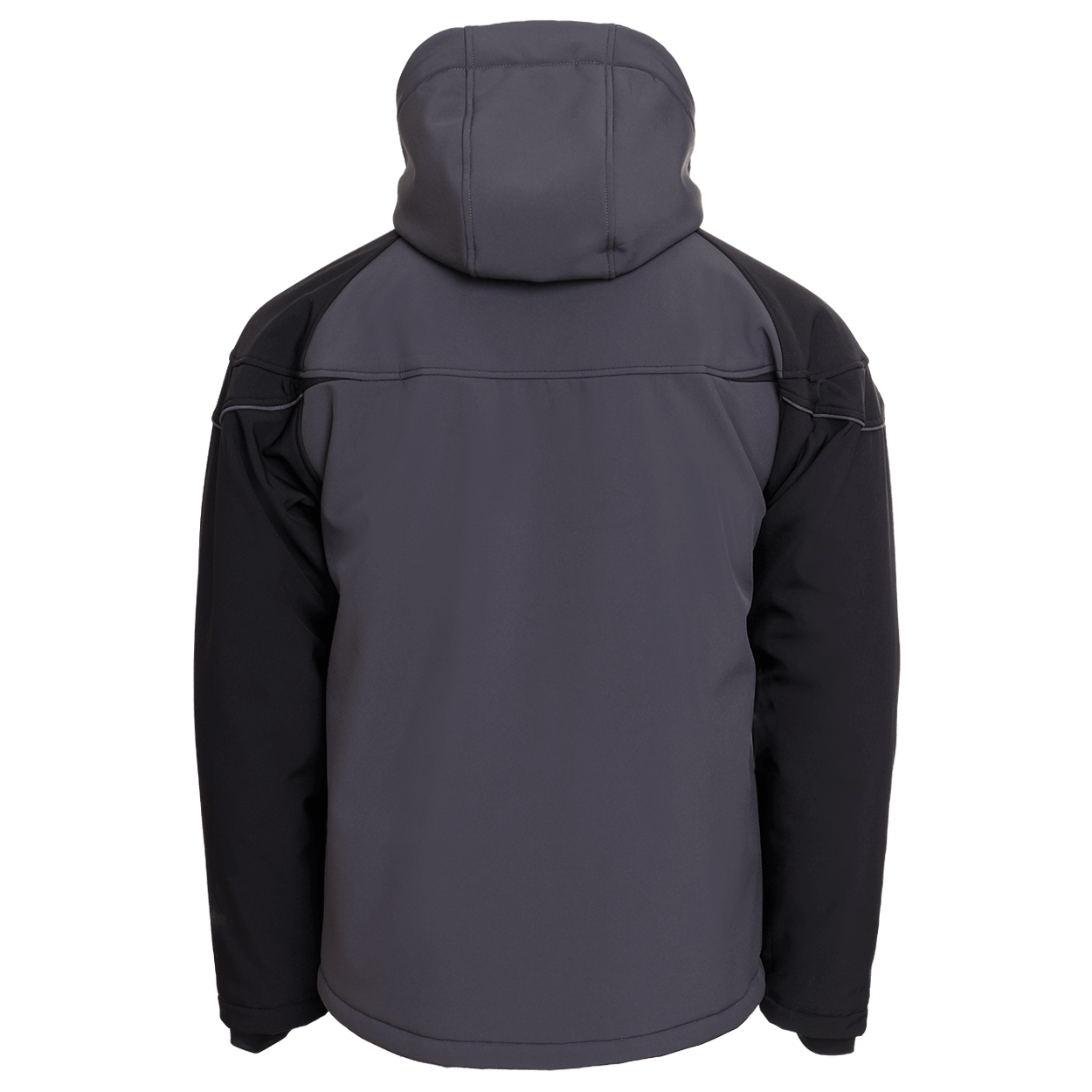 Jachetă softshell PRISMA SOFTSHELL IARNA GRI ÎNCHIS/NEGRU - 2