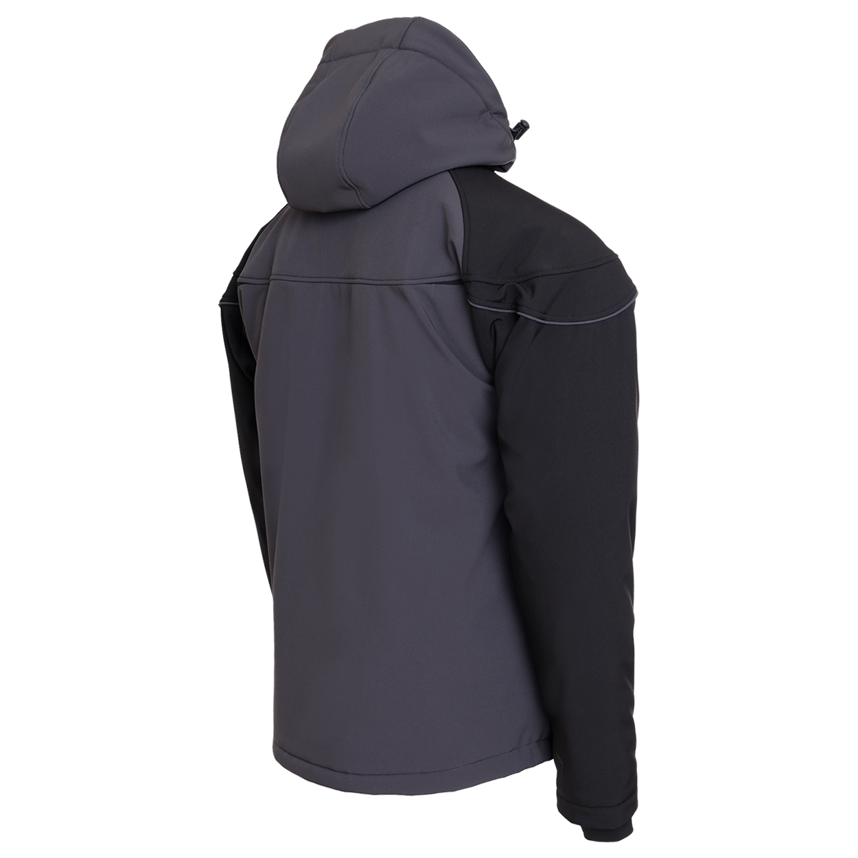 Jachetă softshell PRISMA SOFTSHELL IARNA GRI ÎNCHIS/NEGRU - 4