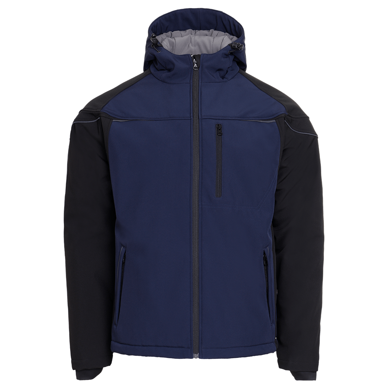 Jachetă softshell PRISMA SOFTSHELL IARNA BLEUMARIN/NEGRU - 1